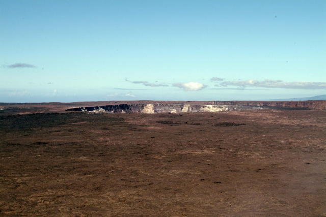 Kilaheua Caldera and Halema'uma'u crater - Volcano National Park